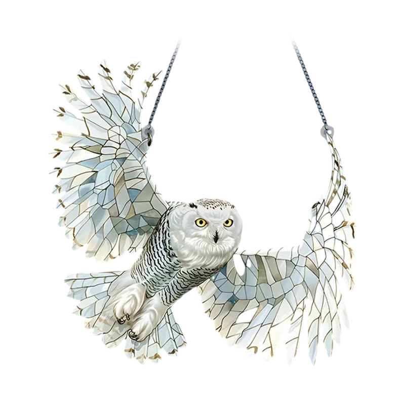 Decoratieve Kolibrie Zonnevanger 20x20cm Gekleurd Acryl Raamhanger Vogelmotief Prisma Effect Tuindecoratie