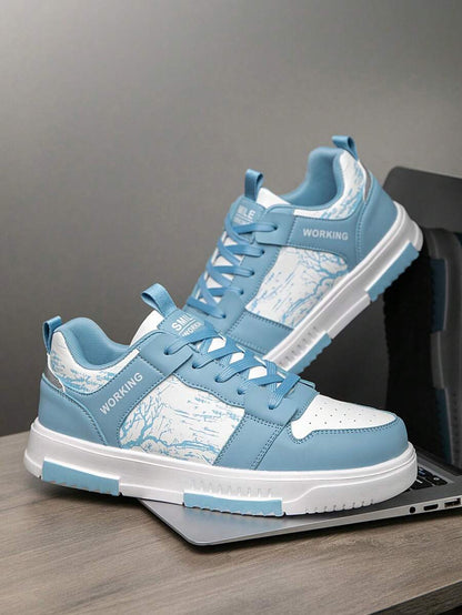 Heren Sneakers Beige Comfortabel Sportief Alledaags