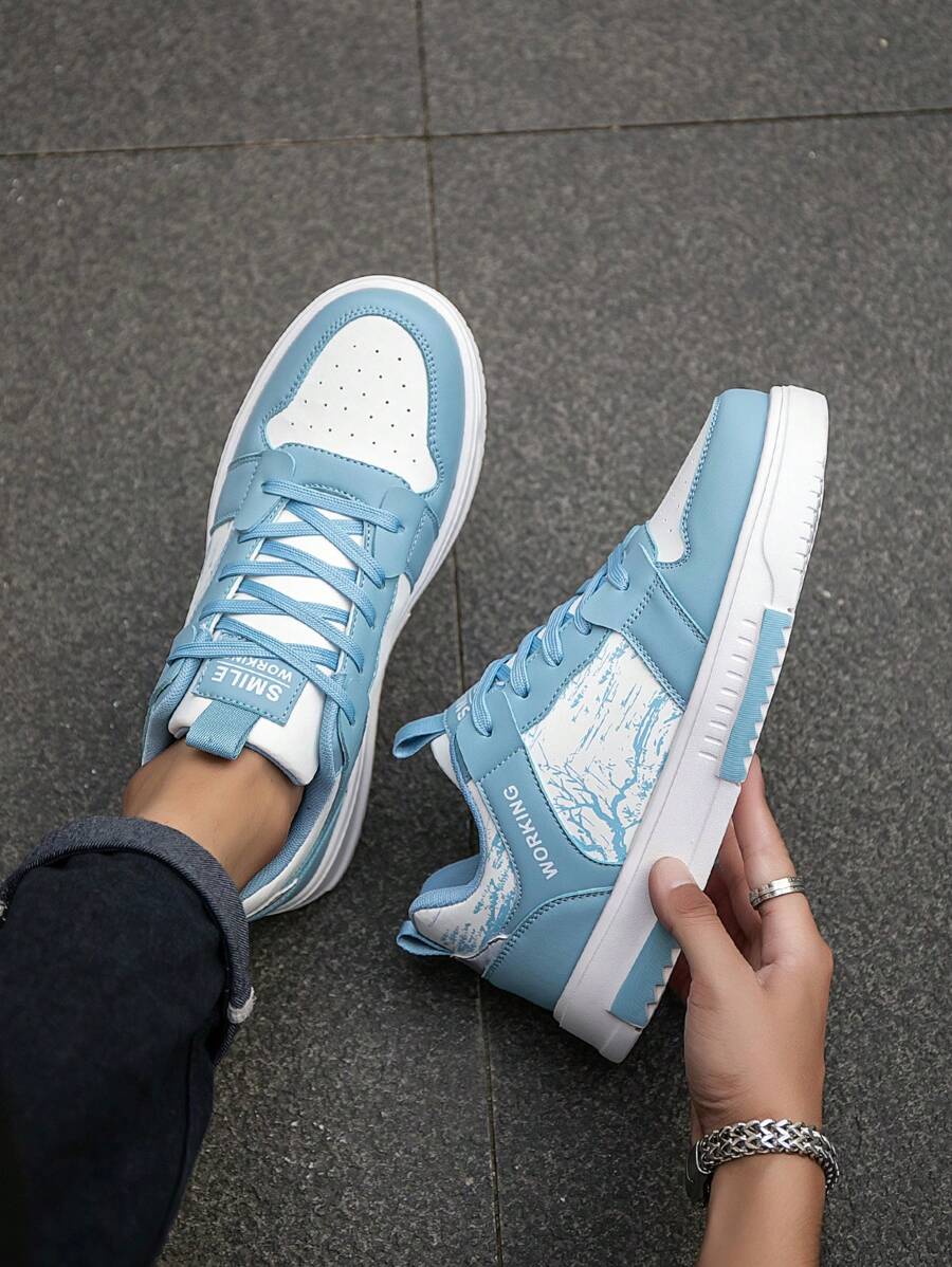 Heren Sneakers Beige Comfortabel Sportief Alledaags