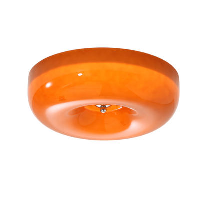 Plafondlamp Glas LED Metaal Wit Woonkamer Slaapkamer Hal Ronde Glazen Plafonnière Moderne Ceiling Light