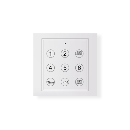 Houten Plafondventilator met Afstandsbediening – 6 Snelheden & 35W Motor – 106cm of 132cm