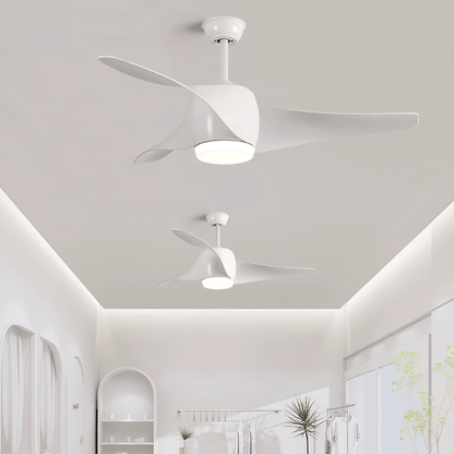 Plafondventilator met Verlichting Umber – Ø132 cm Moderne Ventilator met LED-Lamp