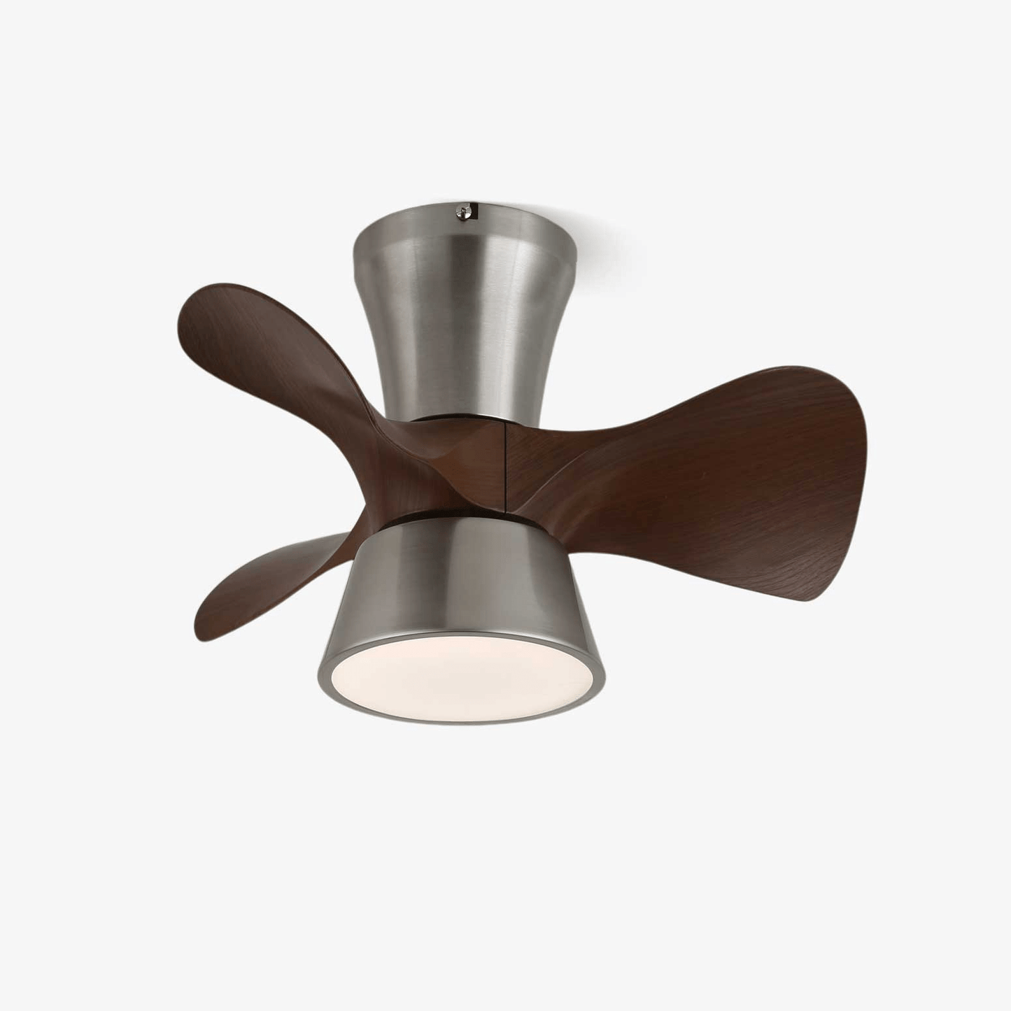 Moderne Plafondventilator met Verlichting en Houten Bladen – 3 Snelheden & Afstandsbediening 55cm