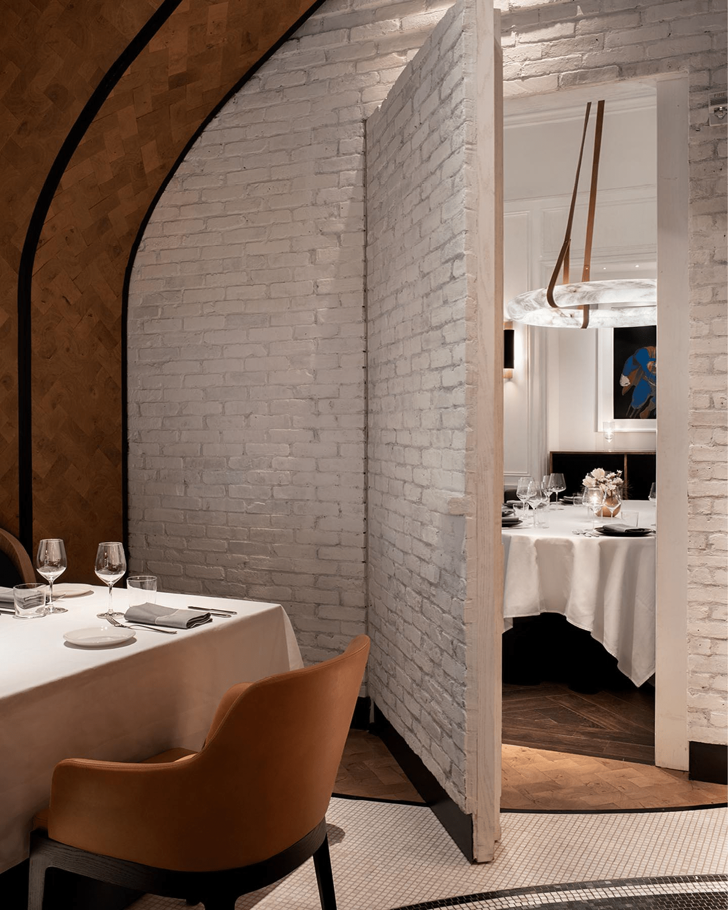 Hanglamp Alabaster Ring LED Donkerbruin Bruin Goud Woonkamer Eetkamer 3000K 4000K 6000K Ø30 Ø120cm Natuursteen Pendellamp