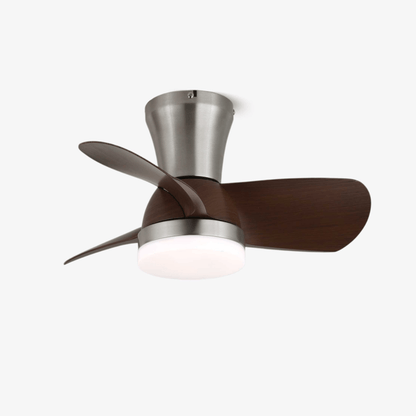 Moderne Plafondventilator met LED-Verlichting en Afstandsbediening – Scandinavisch Design voor Binnen