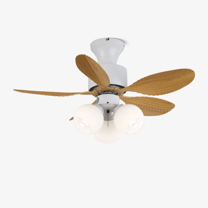 Plafondventilator Althea Vintage met Verlichting en Afstandsbediening 80 cm