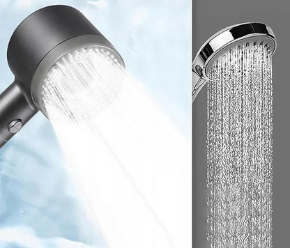 Handdouche met 5 Verstelbare Standen – Waterbesparende Douchekop met Verhoogde Druk – Badkameraccessoire voor Zwakke Waterdruk