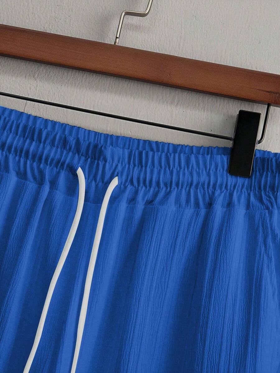 Heren Co-ord Set Zwart Japanse Stijl Luxe Look