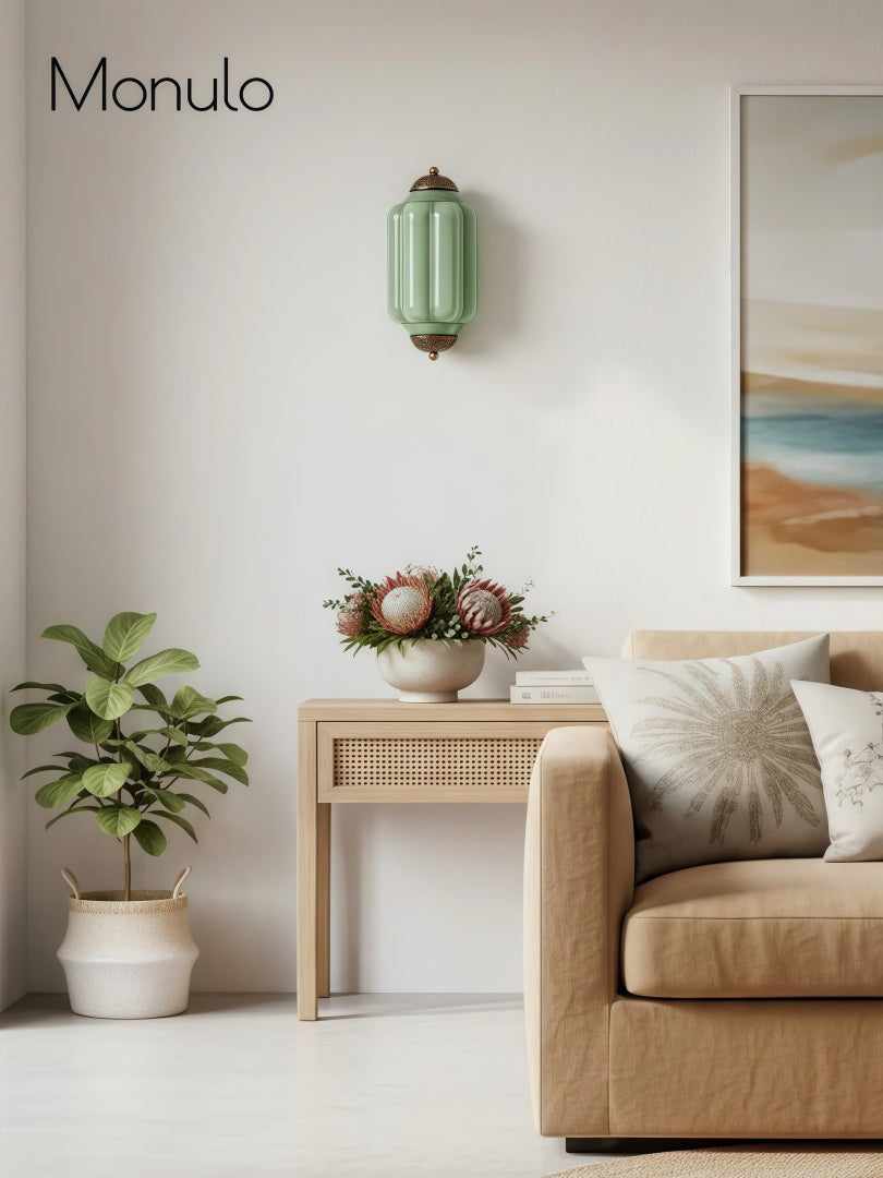 Wandlamp Melkglas voor Slaapkamer Gang Scandinavische Stijl