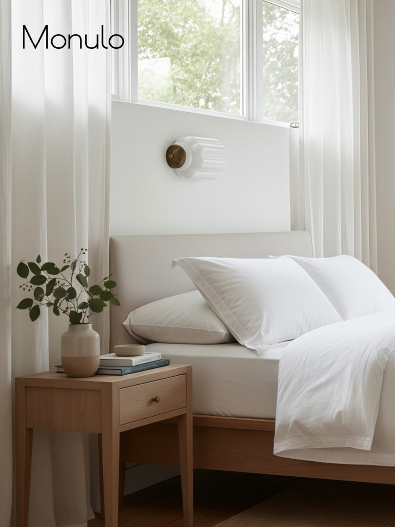 Wandlamp Melkglas voor Slaapkamer Gang Scandinavische Stijl
