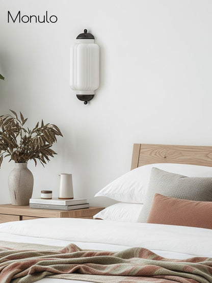 Wandlamp Melkglas voor Slaapkamer Gang Scandinavische Stijl