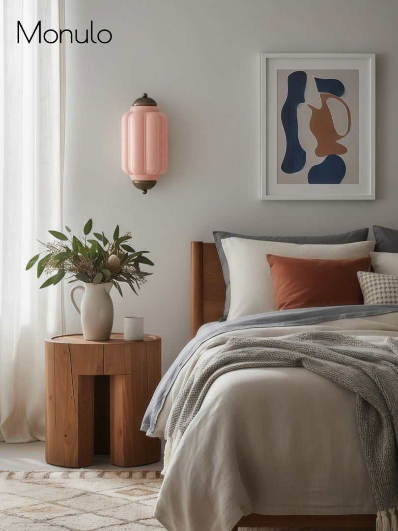 Wandlamp Melkglas voor Slaapkamer Gang Scandinavische Stijl