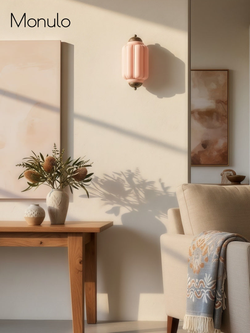 Wandlamp Melkglas voor Slaapkamer Gang Scandinavische Stijl