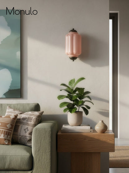 Wandlamp Melkglas voor Slaapkamer Gang Scandinavische Stijl