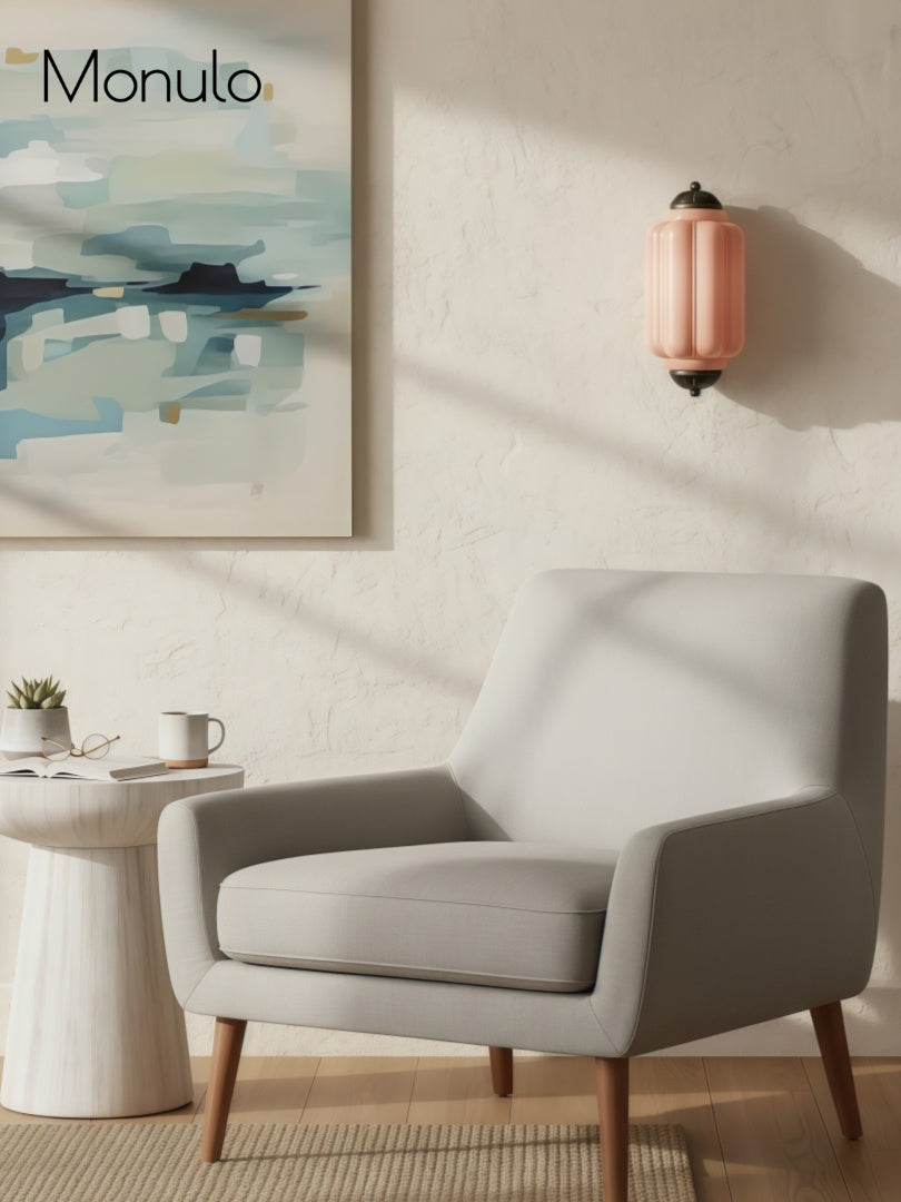 Wandlamp Melkglas voor Slaapkamer Gang Scandinavische Stijl