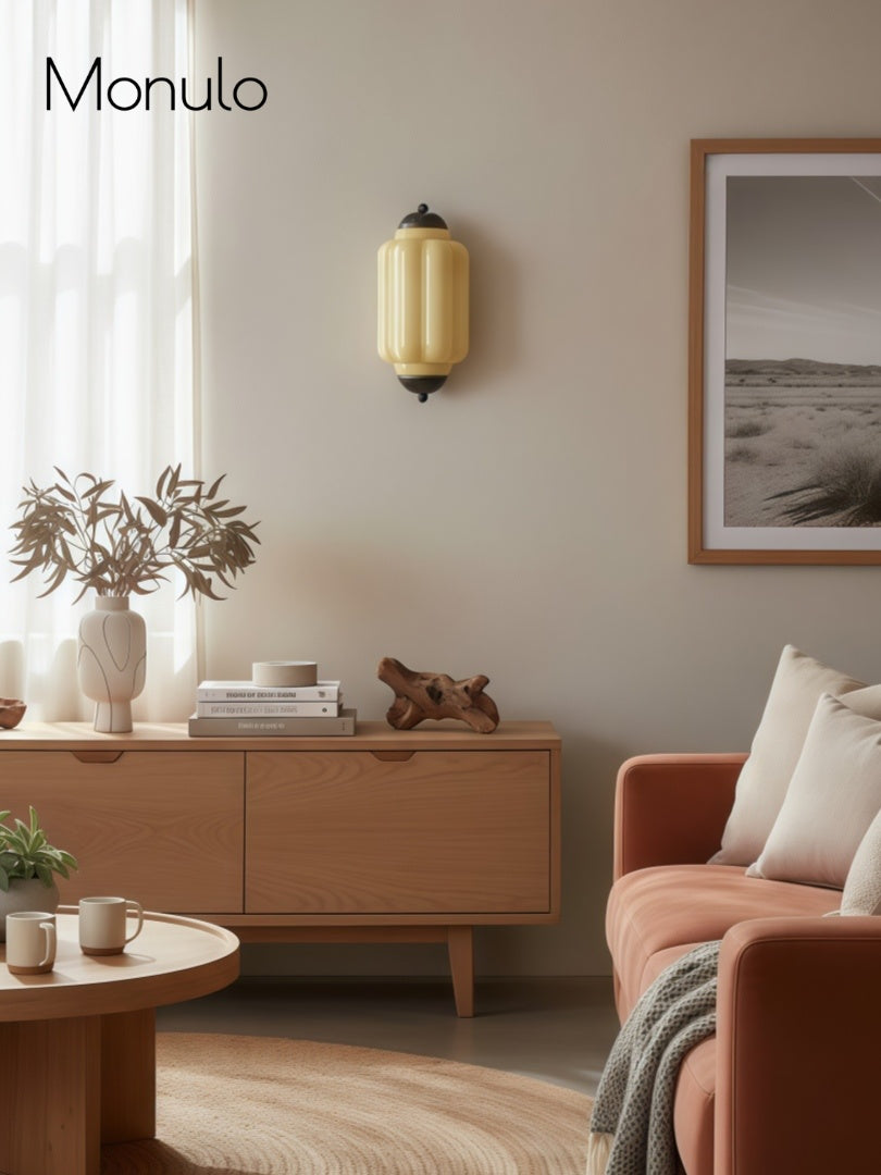 Wandlamp Melkglas voor Slaapkamer Gang Scandinavische Stijl