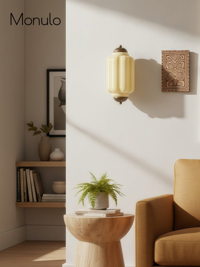 Wandlamp Melkglas voor Slaapkamer Gang Scandinavische Stijl