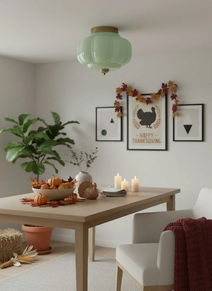 Plafondlamp Melkglas Glazen Kap Moderne Verlichting Scandinavische Stijl Woonkamer Eetkamer Slaapkamer Flush Mount
