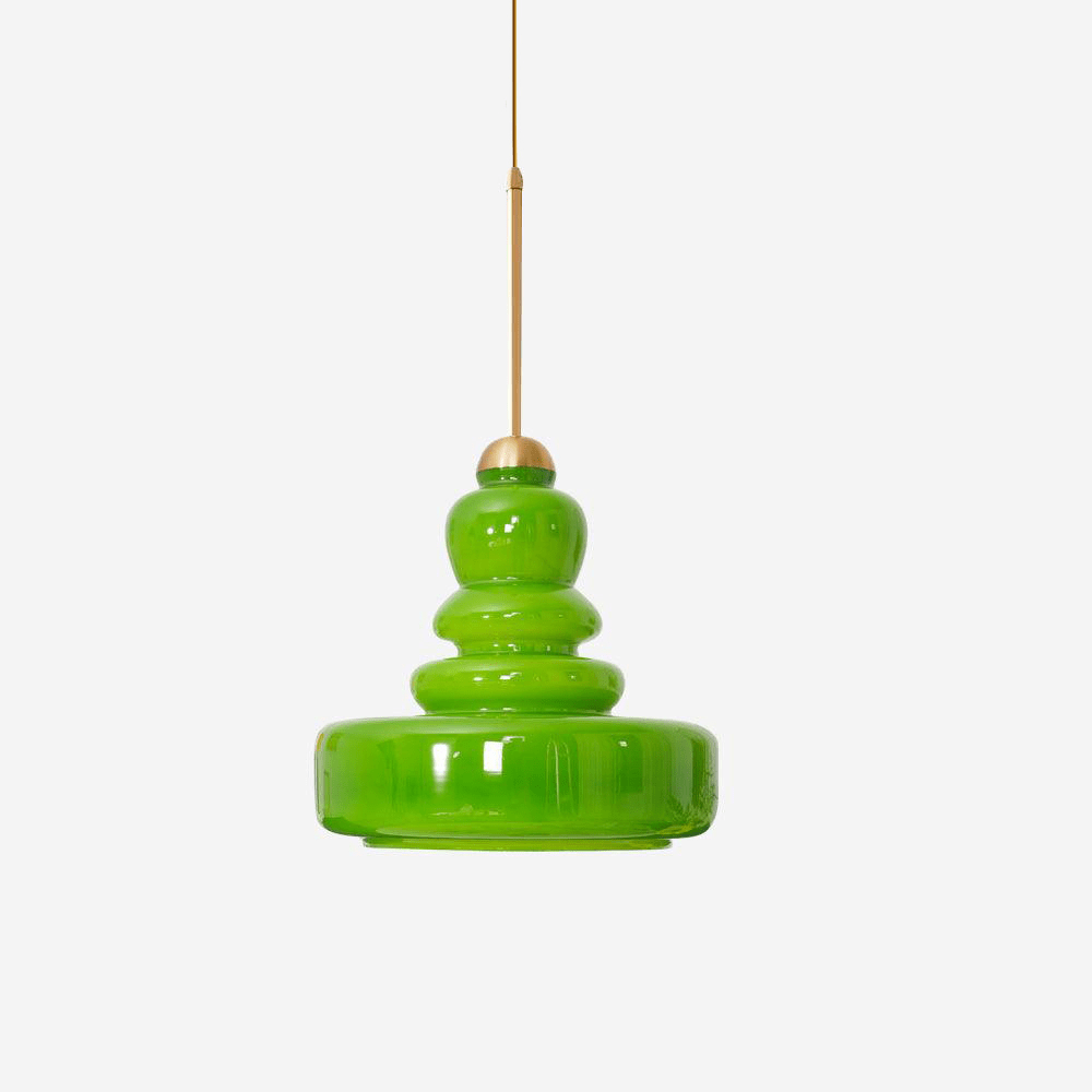 Glazen Hanglamp Industrieel Design Amber & Beige Schoolhouse E26/E27 Fitting Ø30cm voor Woonkamer Keuken Eetkamer