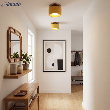 Porselein Plafondlamp Rond Modern – Zachte Sfeerverlichting voor Gang Kantoor Keuken
