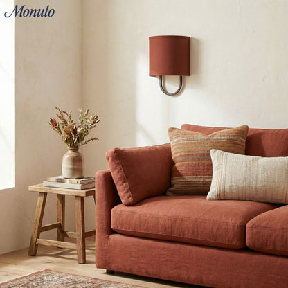 Wandlamp Stoffen Kap – Moderne Slaapkamer Wandverlichting voor Sfeervolle Ambiance