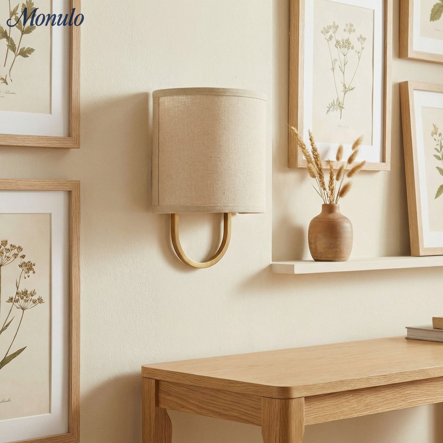 Wandlamp Stoffen Kap – Moderne Slaapkamer Wandverlichting voor Sfeervolle Ambiance