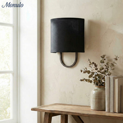 Wandlamp Stoffen Kap – Moderne Slaapkamer Wandverlichting voor Sfeervolle Ambiance