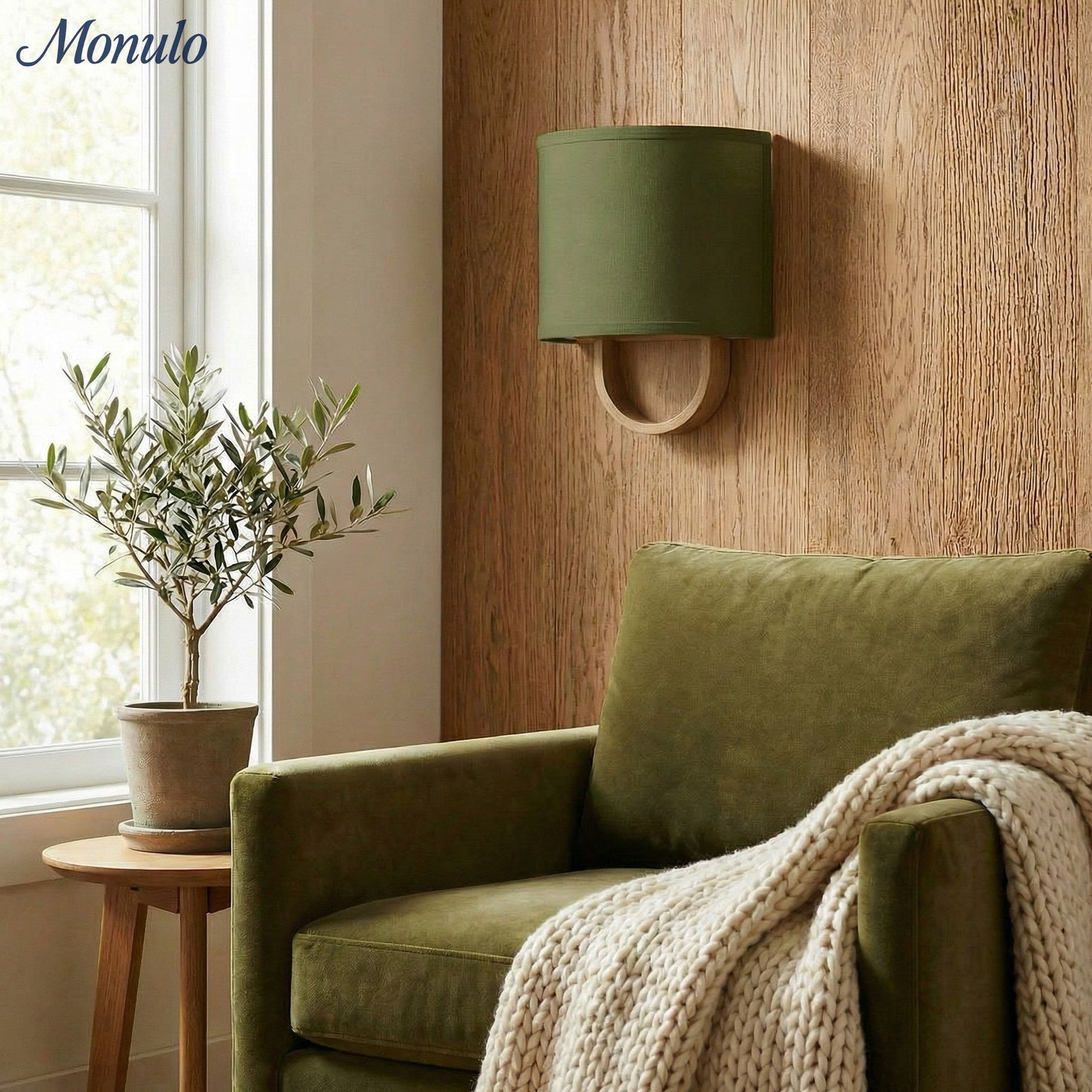 Wandlamp Stoffen Kap – Moderne Slaapkamer Wandverlichting voor Sfeervolle Ambiance