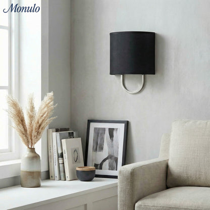 Wandlamp Stoffen Kap – Moderne Slaapkamer Wandverlichting voor Sfeervolle Ambiance