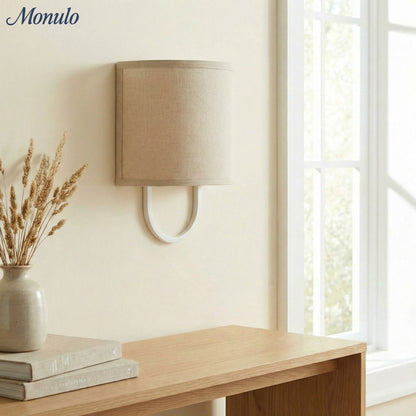 Wandlamp Stoffen Kap – Moderne Slaapkamer Wandverlichting voor Sfeervolle Ambiance