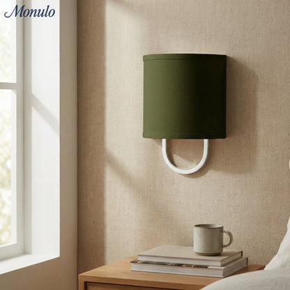 Wandlamp Stoffen Kap – Moderne Slaapkamer Wandverlichting voor Sfeervolle Ambiance