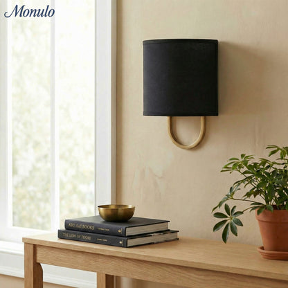 Wandlamp Stoffen Kap – Moderne Slaapkamer Wandverlichting voor Sfeervolle Ambiance