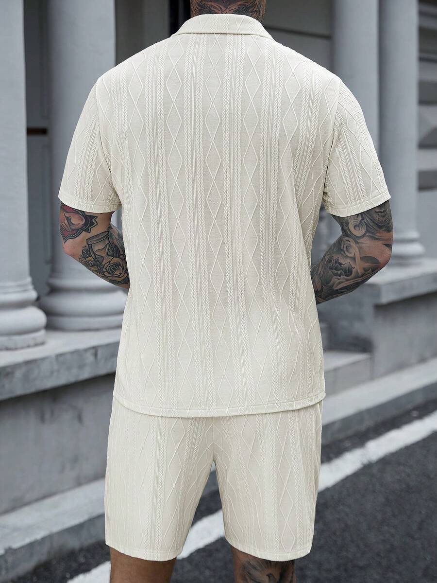 Heren Polo en Shorts Set - Zomerset voor Mannen Relaxed Stijl