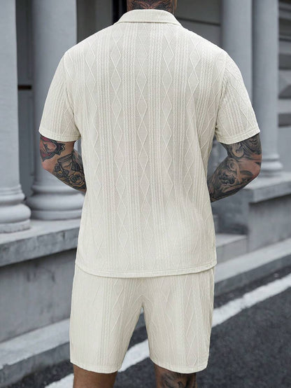 Heren Polo en Shorts Set - Zomerset voor Mannen Relaxed Stijl