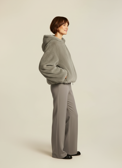 Vrouwen Faux Fur Jas Oversized Capuchon Zacht