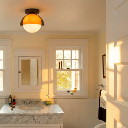 Vintage Plafondlamp met Zonsondergangstinten voor Gang en Entree – Moderne Sfeerverlichting