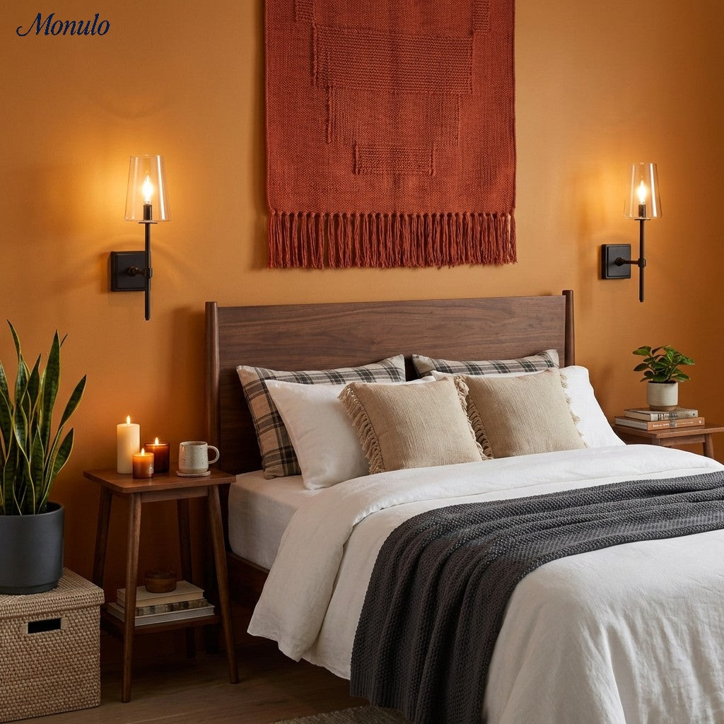Glazen Wandlamp met Helder Glas – Enkelvoudige tot Drievoudige Configuratie – Elegante Badkamerverlichting
