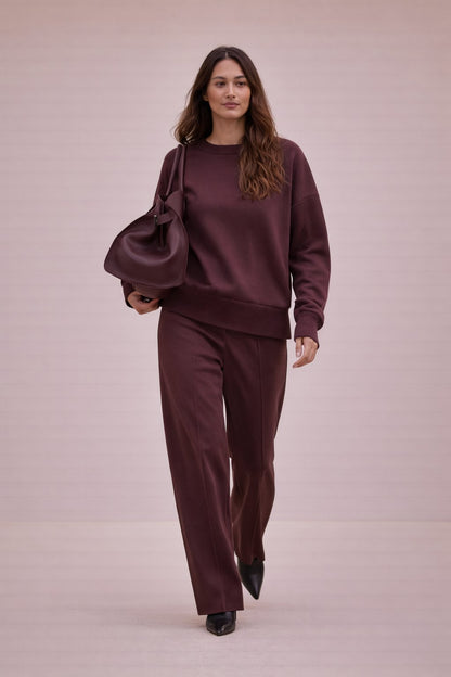 Dames Loungewear Set Chique Ritsdetails Zacht en Comfortabel