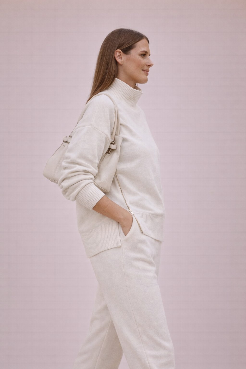 Dames Loungewear Set Chique Ritsdetails Zacht en Comfortabel