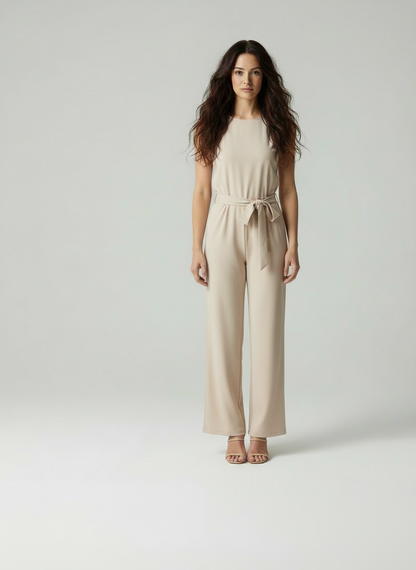 Dames Jumpsuit Elegant met Wijd Cap Mouwen