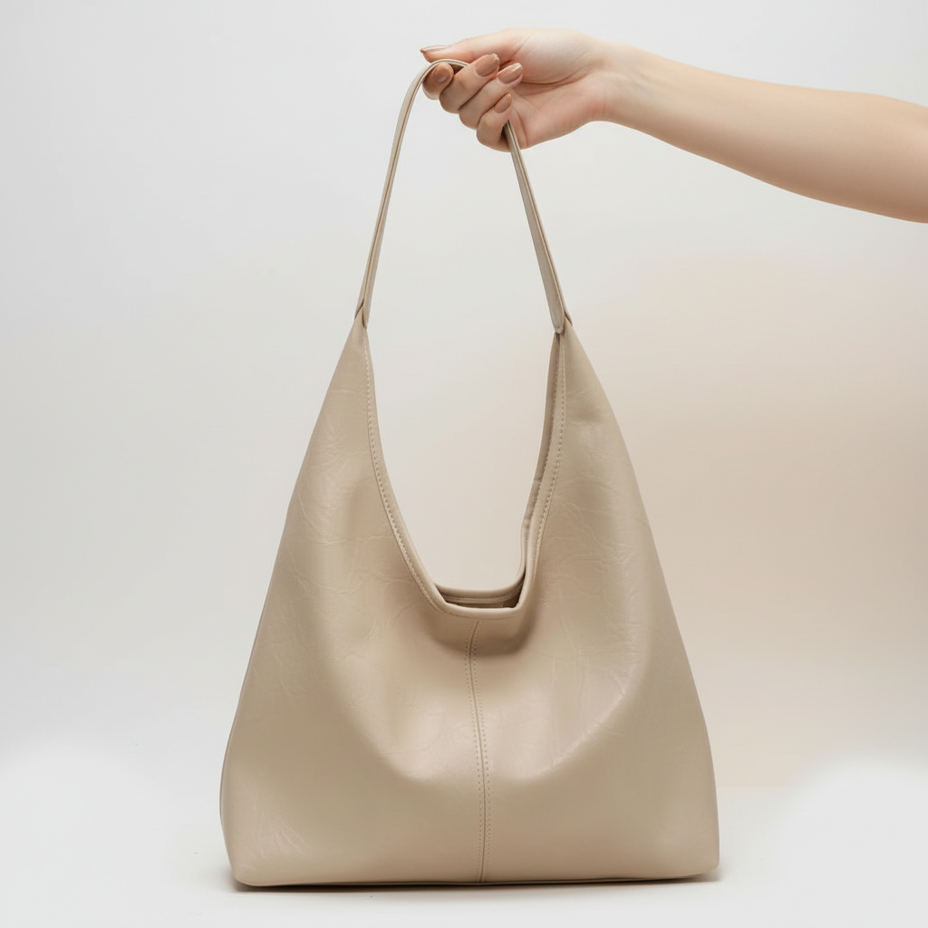 Dames Hobo Tas Slouchy Zacht Leren Schouder tas