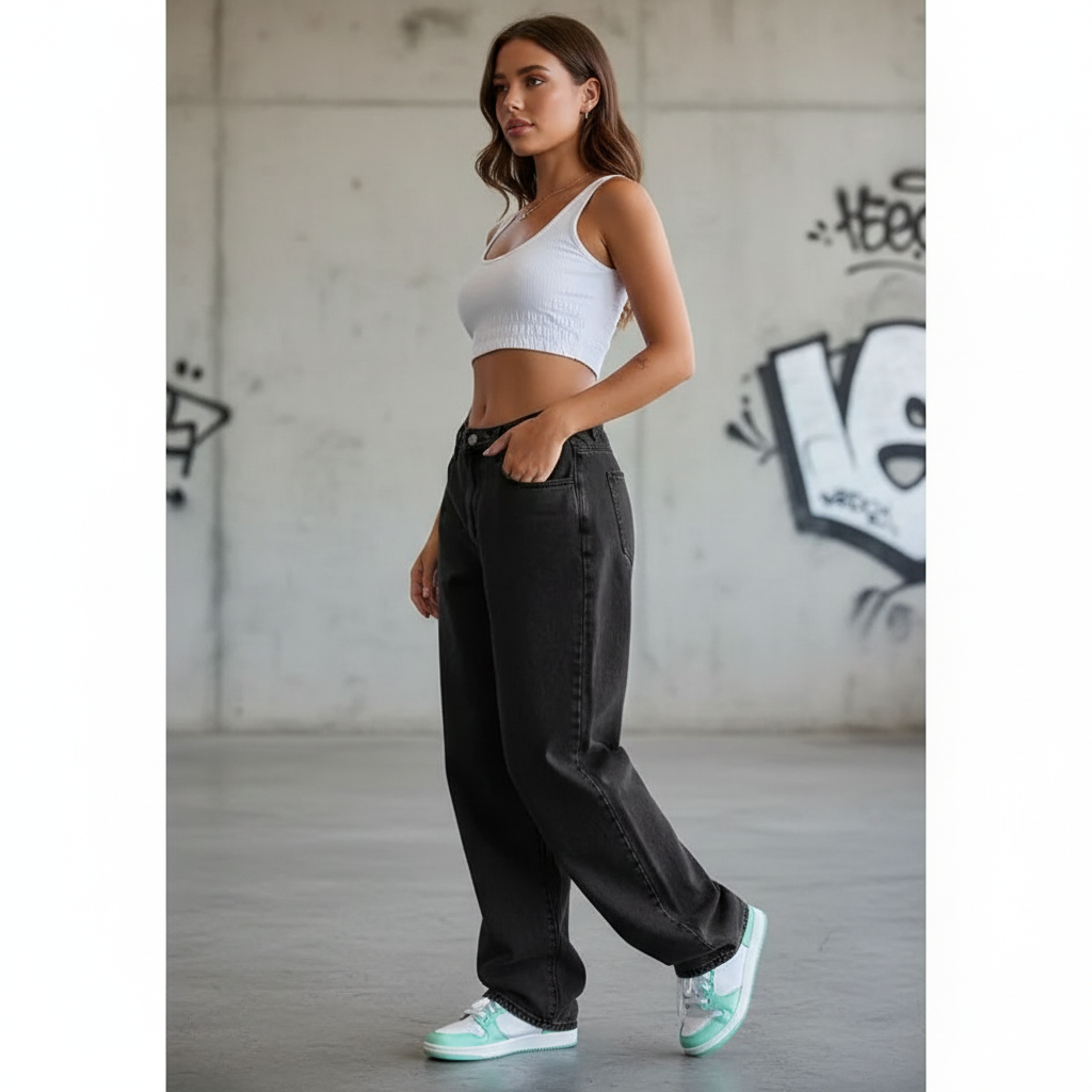Dames Jeans Baggy Fit Relaxt en Comfortabel - StudioMarella