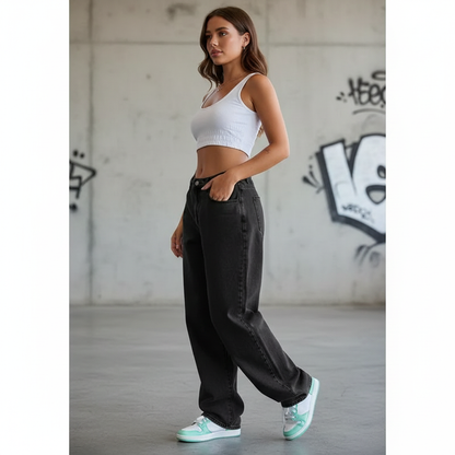 Dames Jeans Baggy Fit Relaxt en Comfortabel - StudioMarella