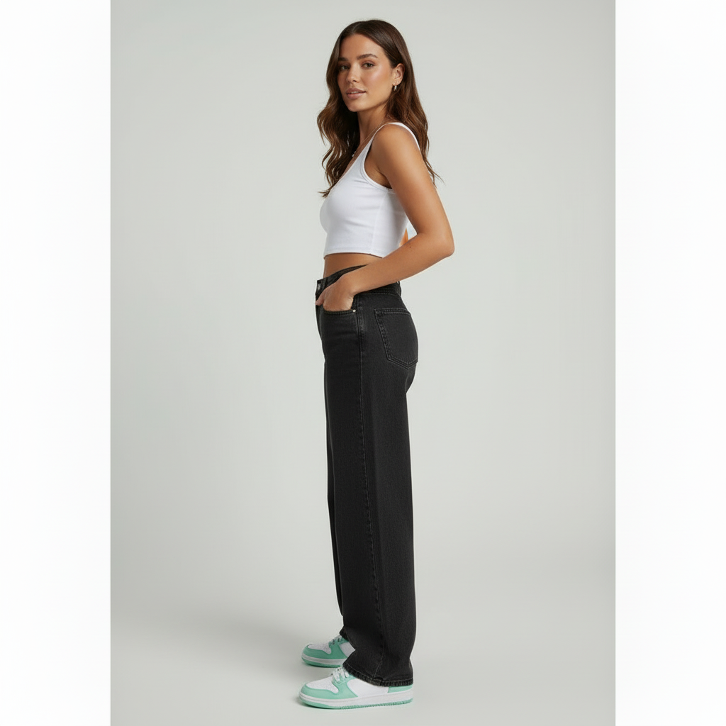 Dames Jeans Baggy Fit Relaxt en Comfortabel