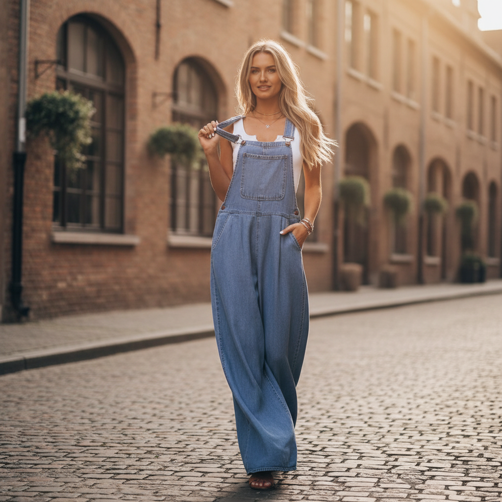 Dames Jumpsuit Wijde Pijpen Elegante Avondkleding - StudioMarella