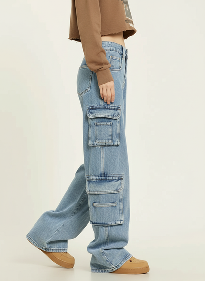 Jongens Cargo Broek Met Veel Zakken en Pockets