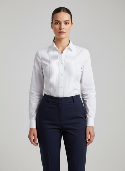Vrouwen Bodysuit Blouse Met Geïntegreerde Bh