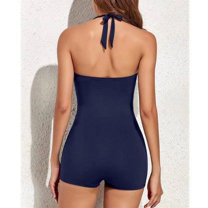 Vrouwen Badpak Corrigerend Halter Push-Up