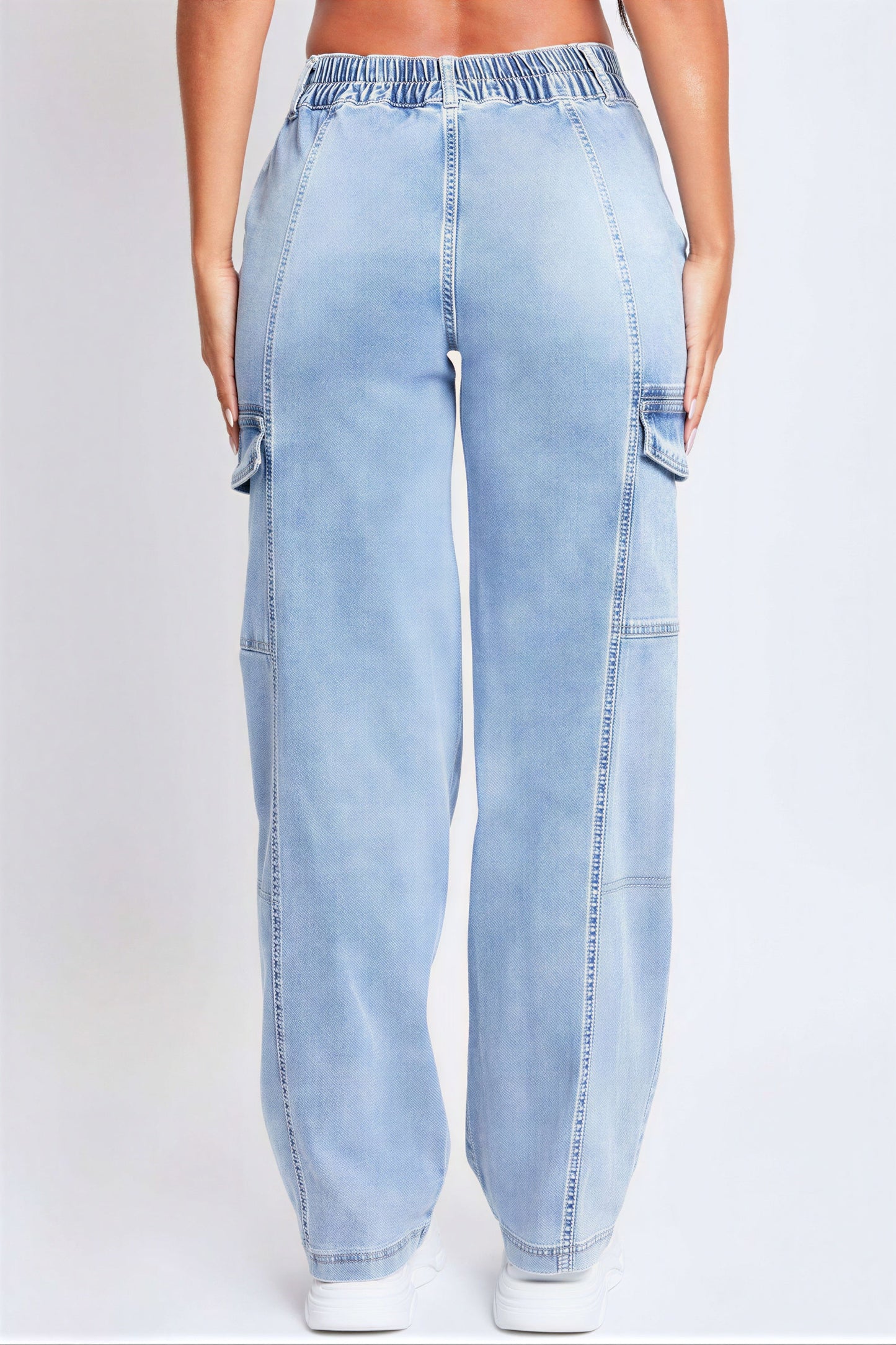 Dames Cargo Broek Met Veel Zakken Loose Fit