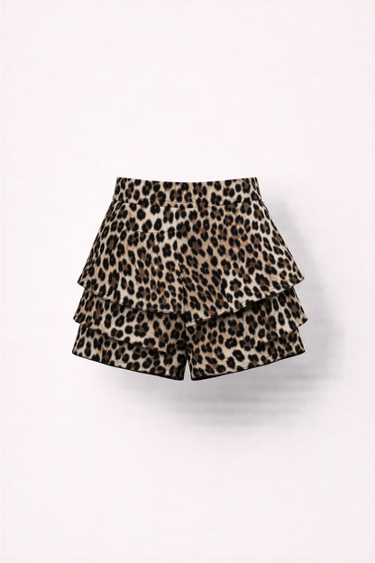 Vrouwelijke Leopard Broek en Bloes Set Zomer Outfit